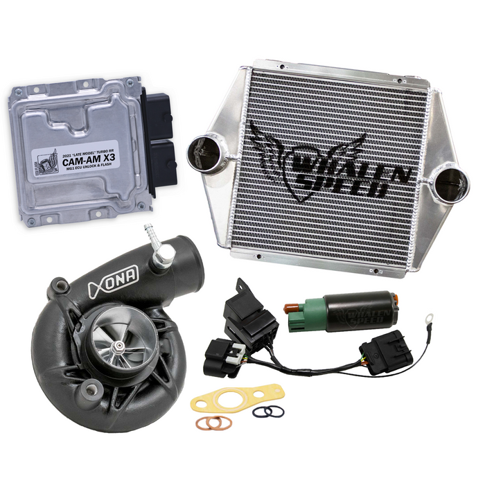 WSRD Green Turbocharger Package & MG1 ECU Unlock | Late Model 2021 Can-Am X3 Turbo RR (250-305HP)