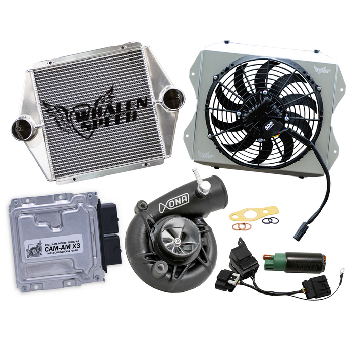 WSRD Green Turbocharger Package & MG1 ECU Unlock | Late Model 2021 Can-Am X3 Turbo RR (250-305HP)